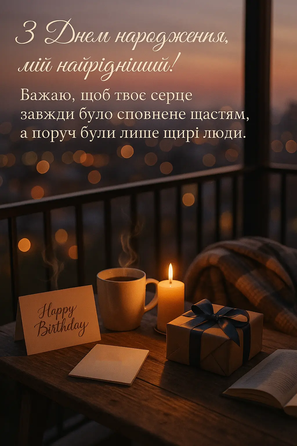Зворушливі привітання з днем народження хлопцеві