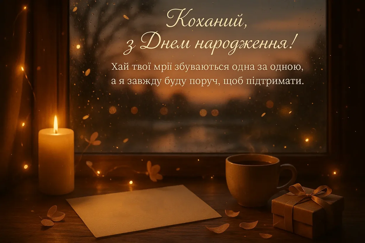 Зворушливі привітання з днем народження хлопцеві