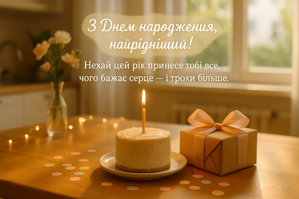 Зворушливі привітання з днем народження хлопцеві