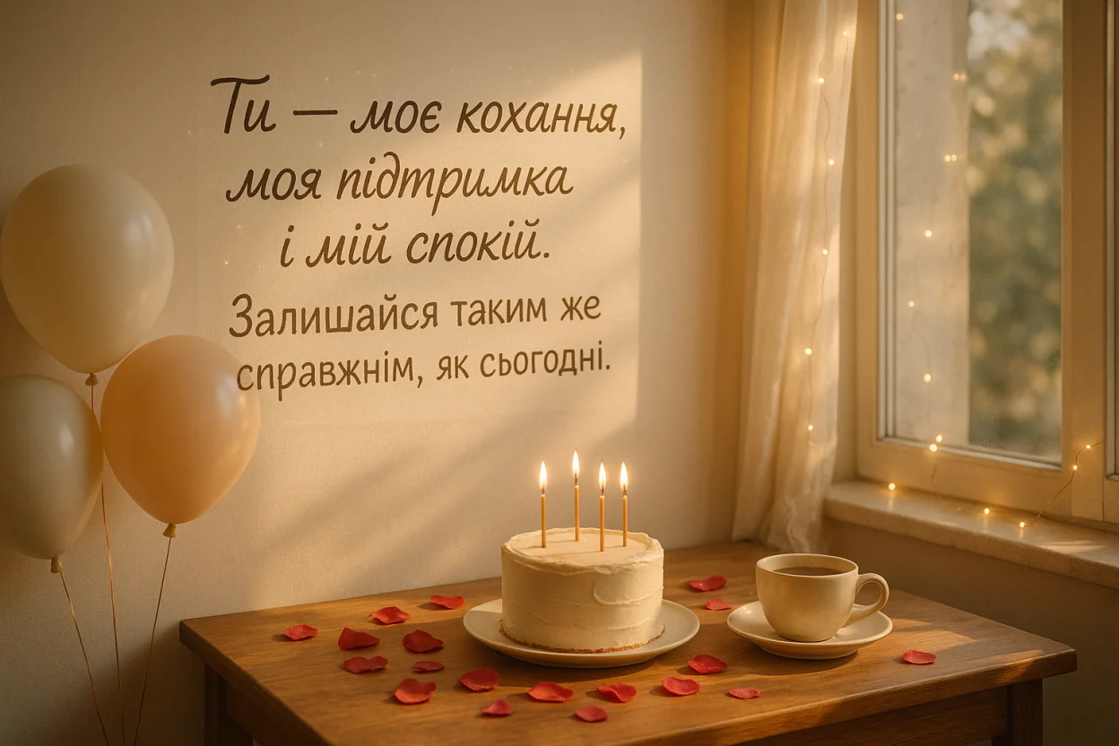Зворушливі привітання з днем народження хлопцеві