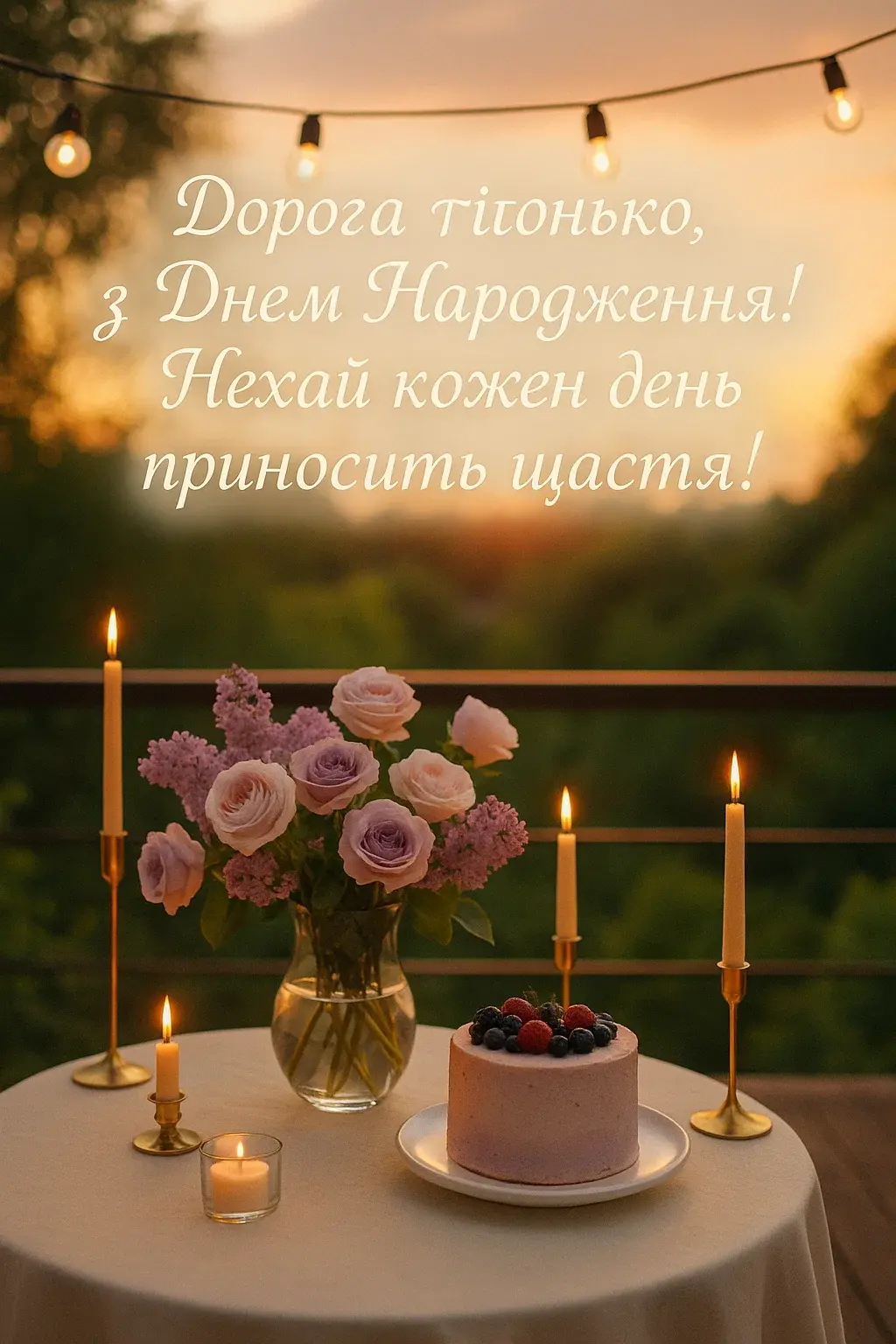 Привітання для тітки з днем народження