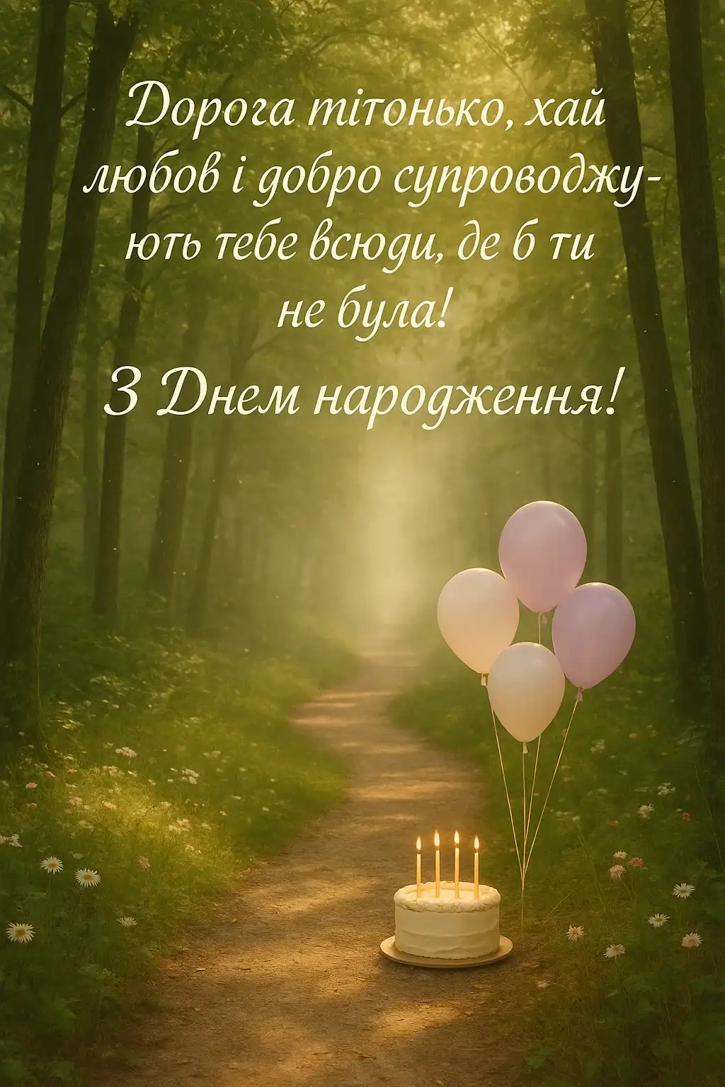 Привітання для тітки з днем народження