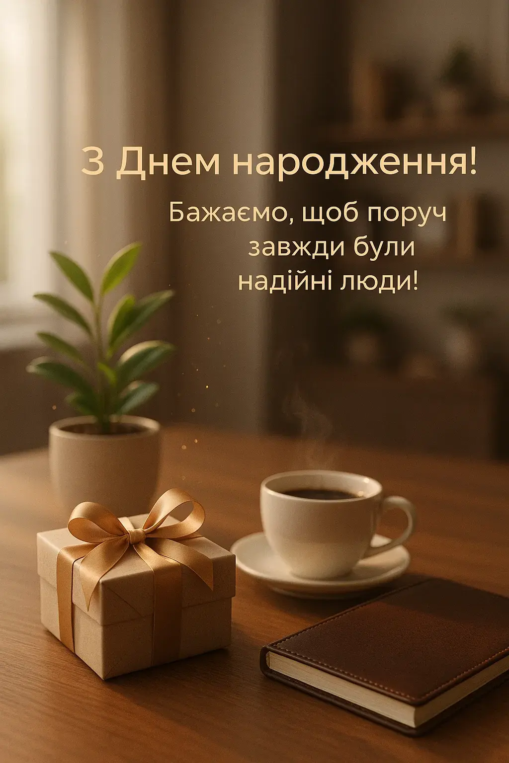 Привітання з днем народження шефа