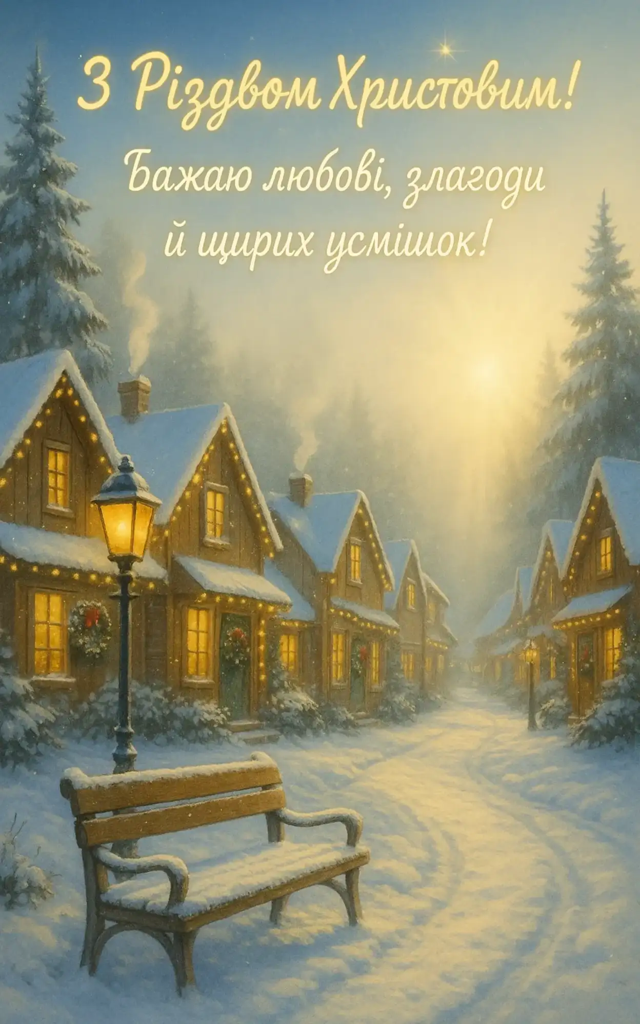 Привітання з різдвом 2025