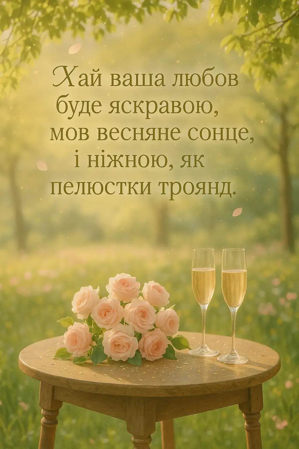 Привітання з 2 роками весілля