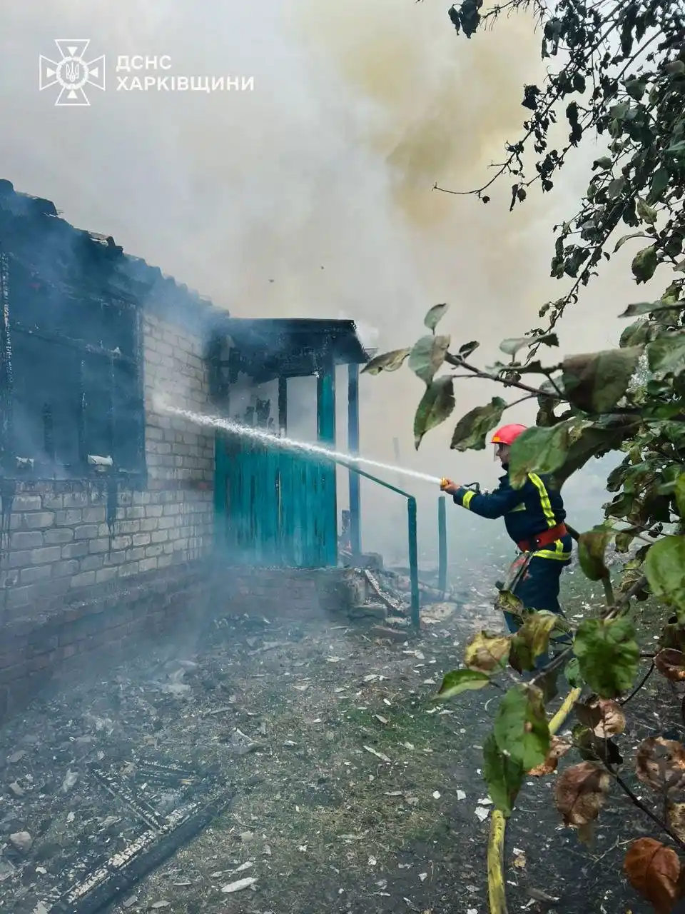 На Харківщині під час пожежі загинула жінка