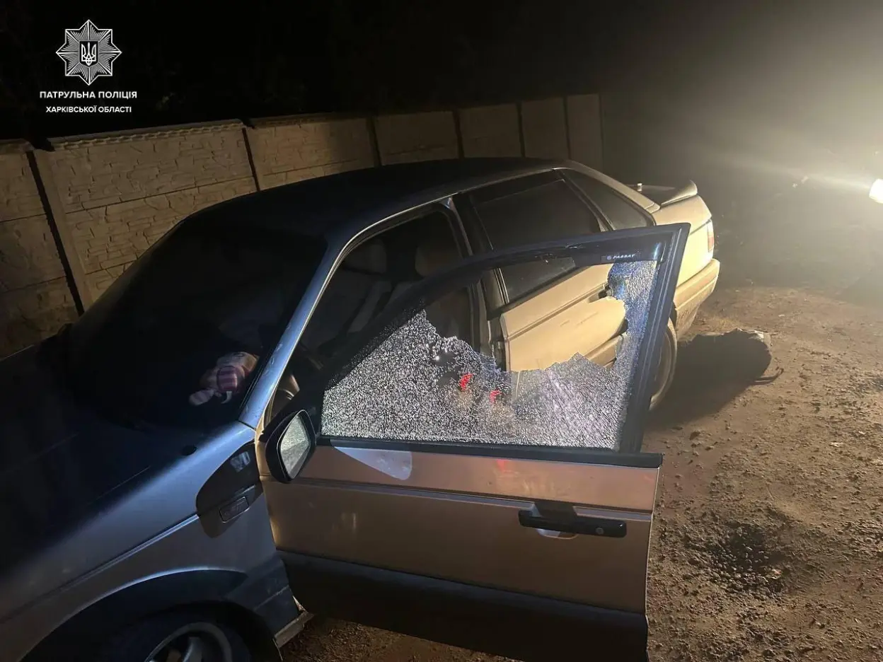 У Харкові затримали нетверезого чоловіка, який викрав авто посеред ночі