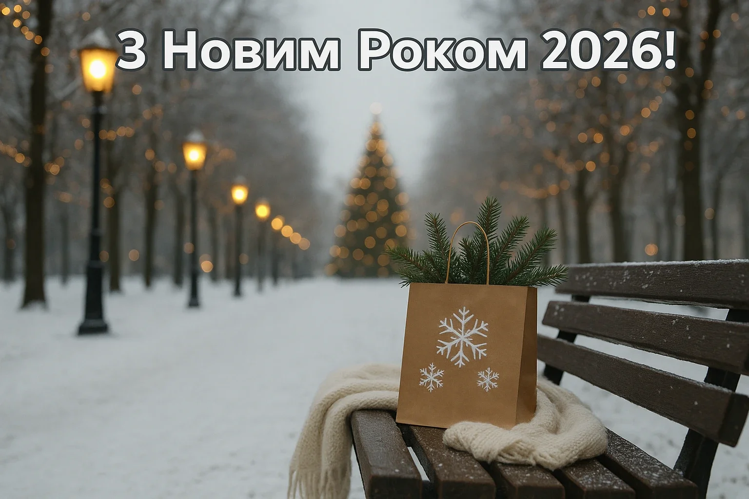 Привітання з новим роком 2026
