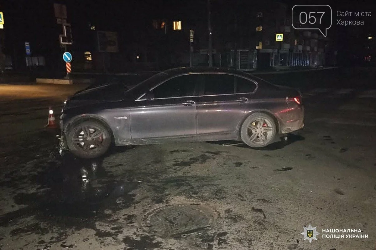 Вечірня аварія в Харкові: зіткнення на проспекті завершилося госпіталізацією двох чоловіків