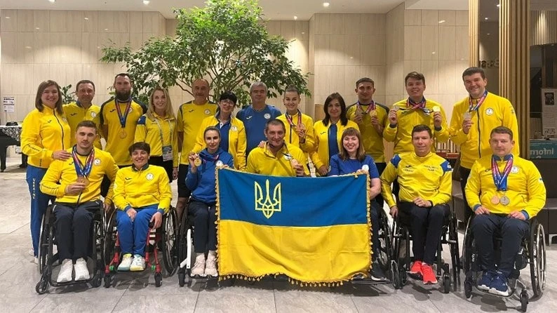Харківські парафехтувальники привезли чемпіонські титули з Іксана: Україна взяла “бронзу” командного заліку