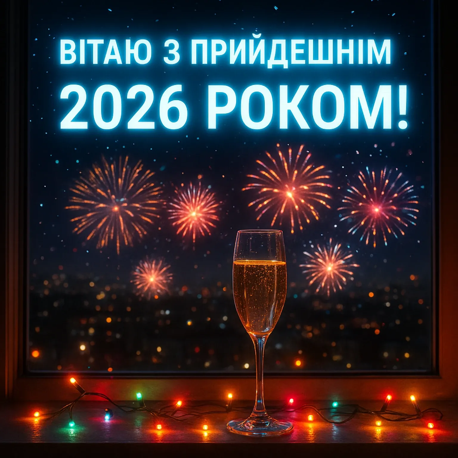 Привітання з прийдешнім новим роком 2026 Привітання з прийдешнім новим роком 2026