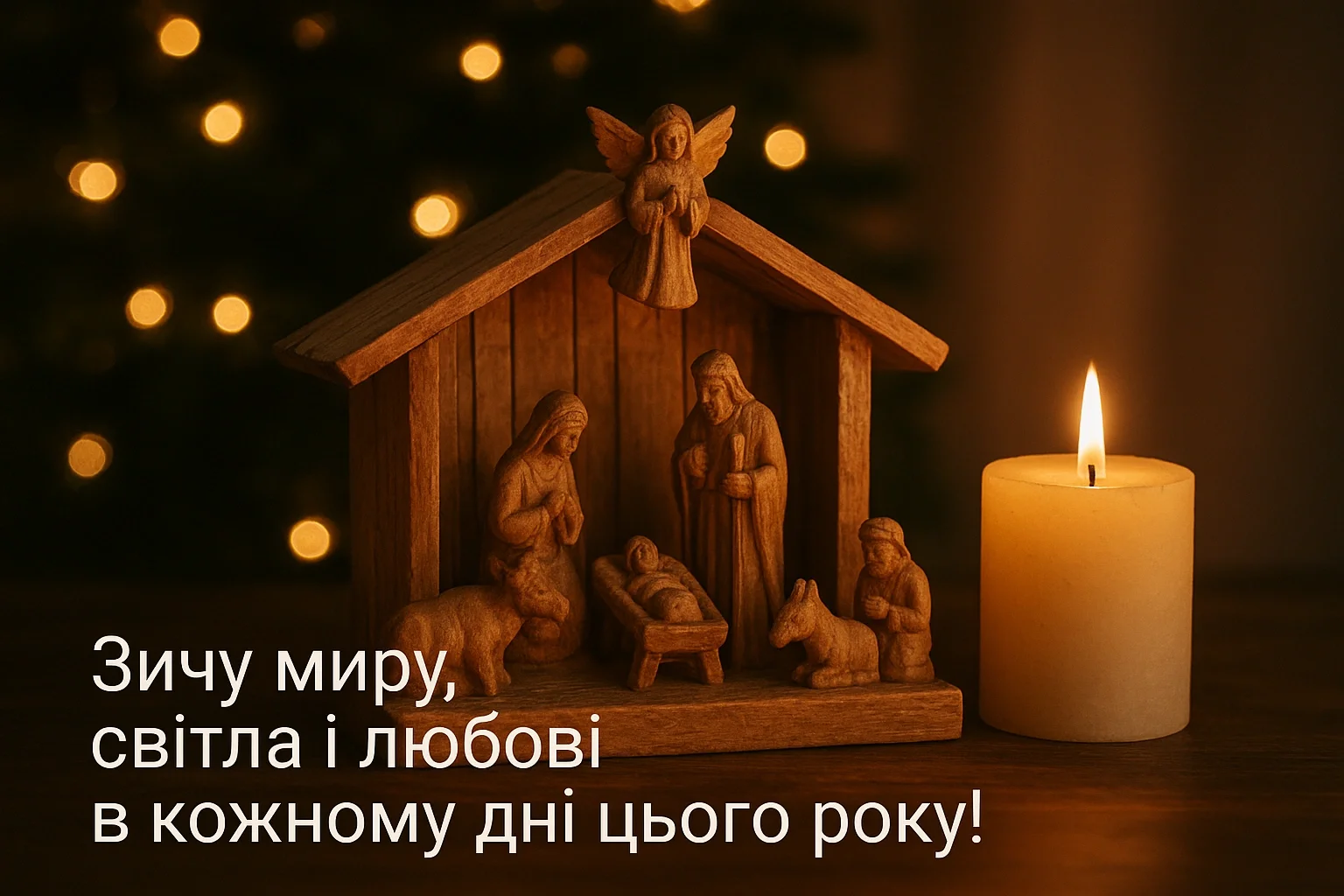 Привітання з різдвом 2025