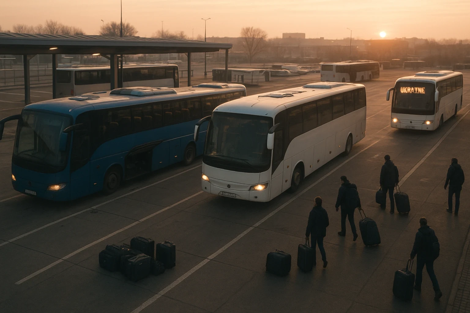 Як формується маршрут автобуса з України до Польщі