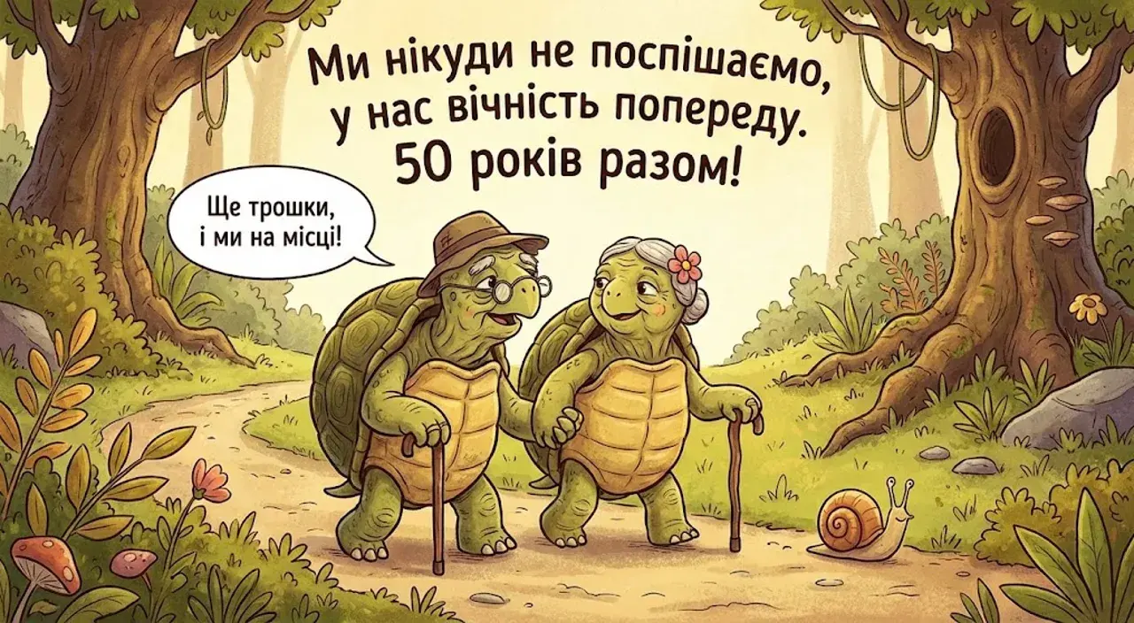 Найкращі святкові листівки з золотим привітанням для подружжя
