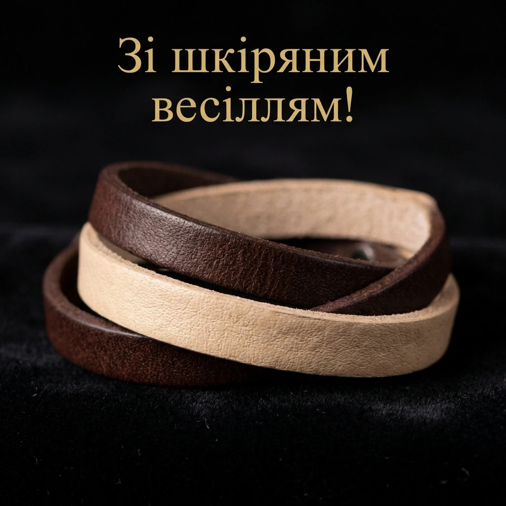 3 роки шкіряне весілля