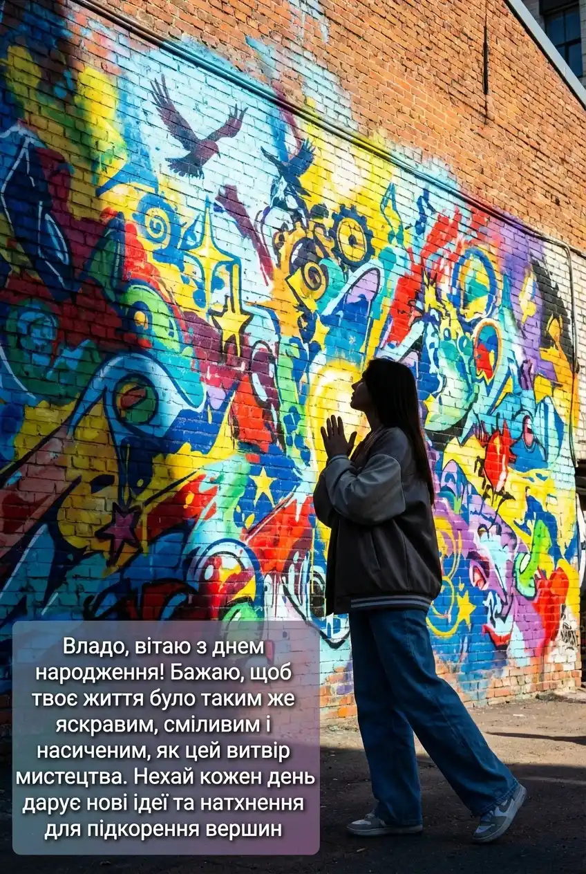 привітання Владі (жінці) з днем народження