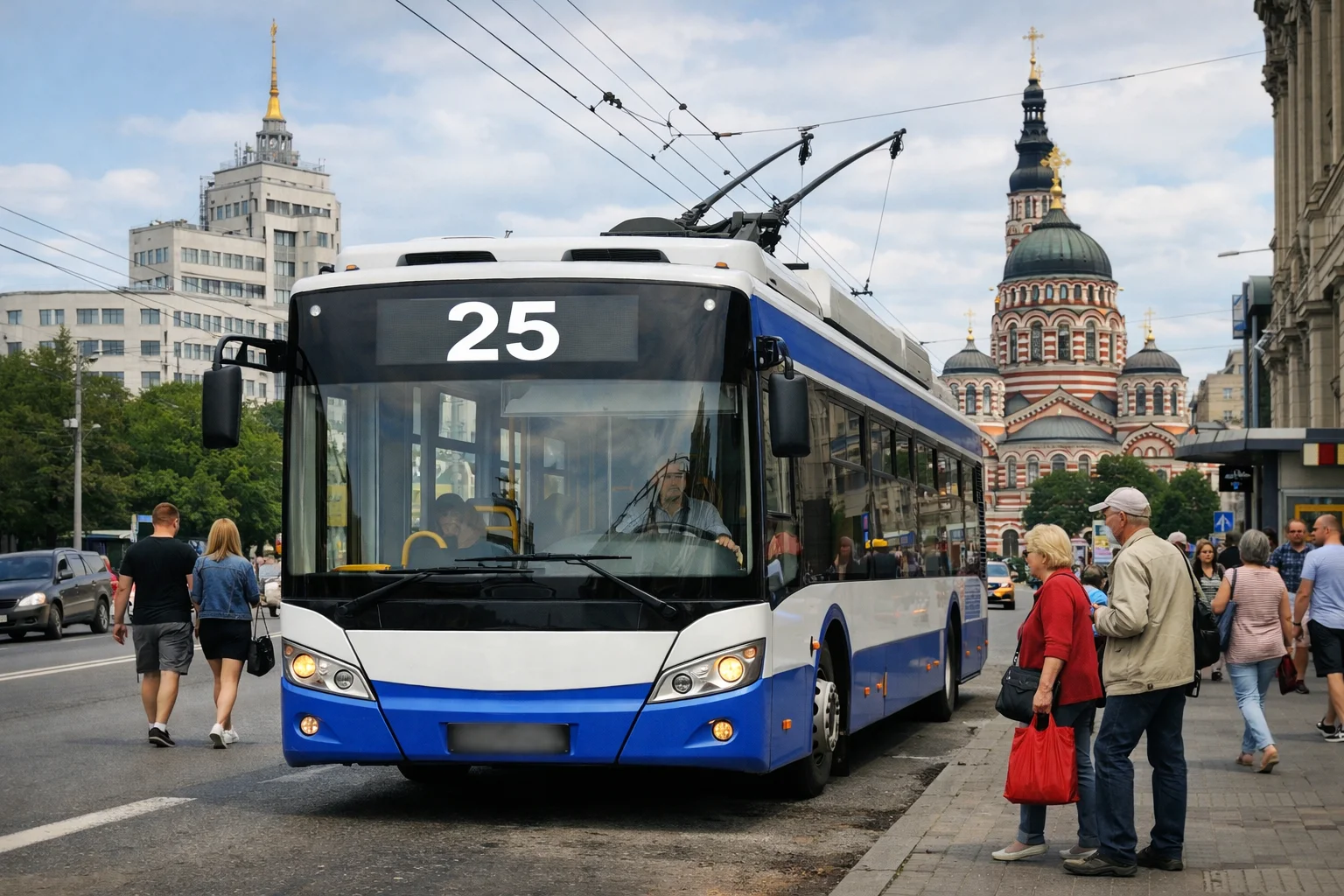Тролейбус 1 Харків