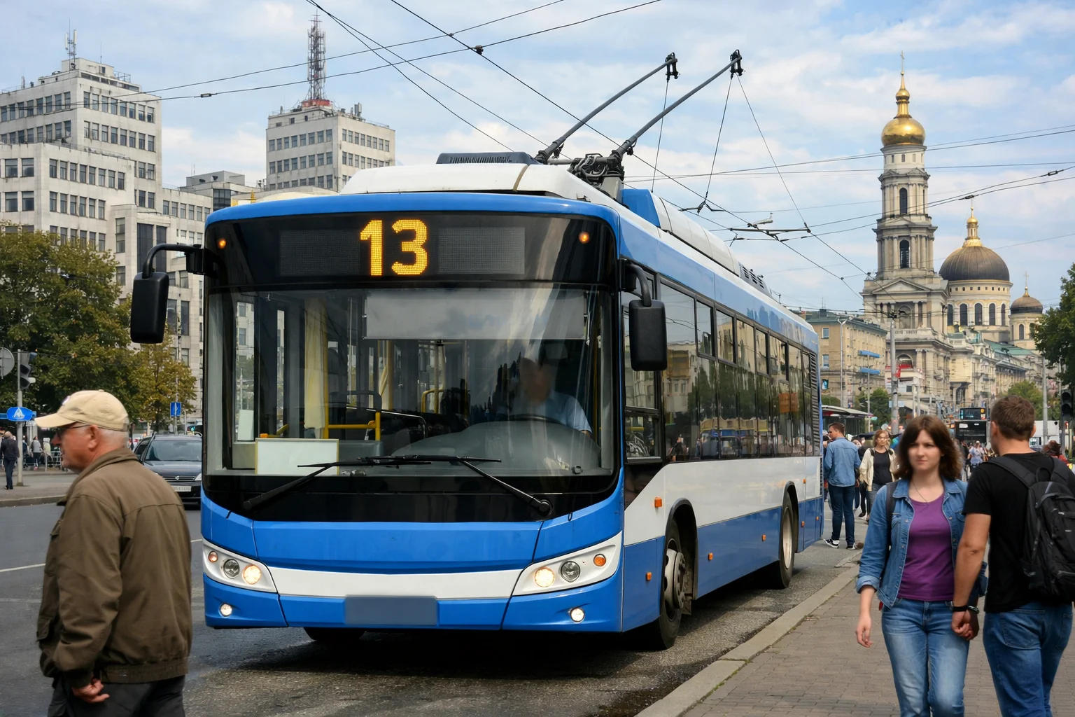 Тролейбус 1 Харків