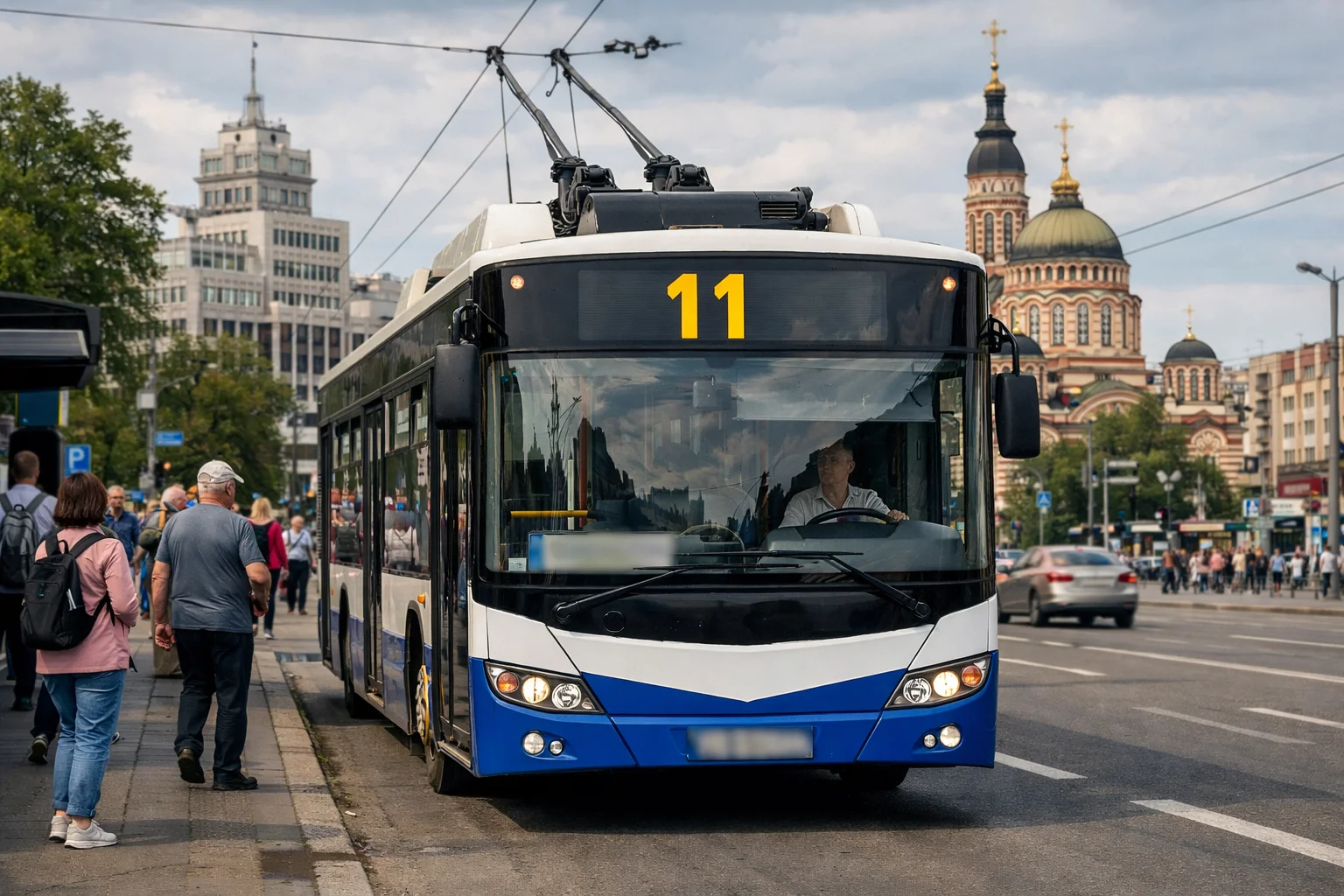 Тролейбус 1 Харків