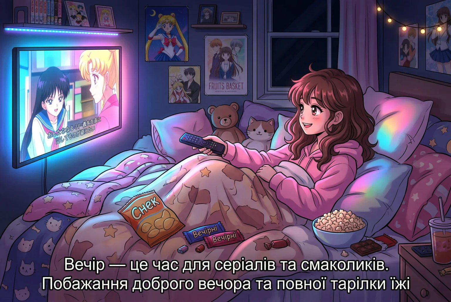 Побажати доброго вечора: найтепліші листівки та душевні картинки для затишного відпочинку