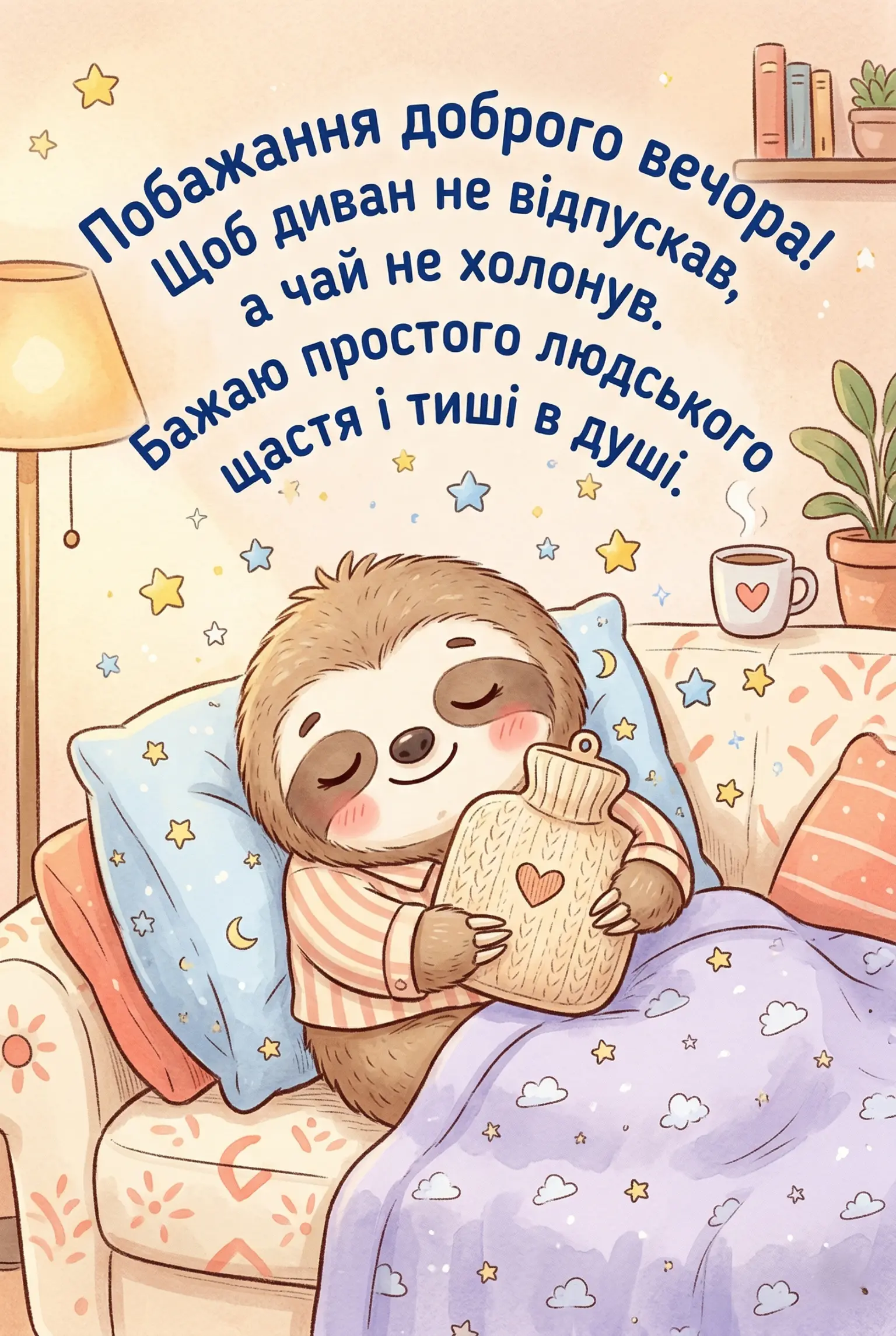 Побажати доброго вечора: найтепліші листівки та душевні картинки для затишного відпочинку