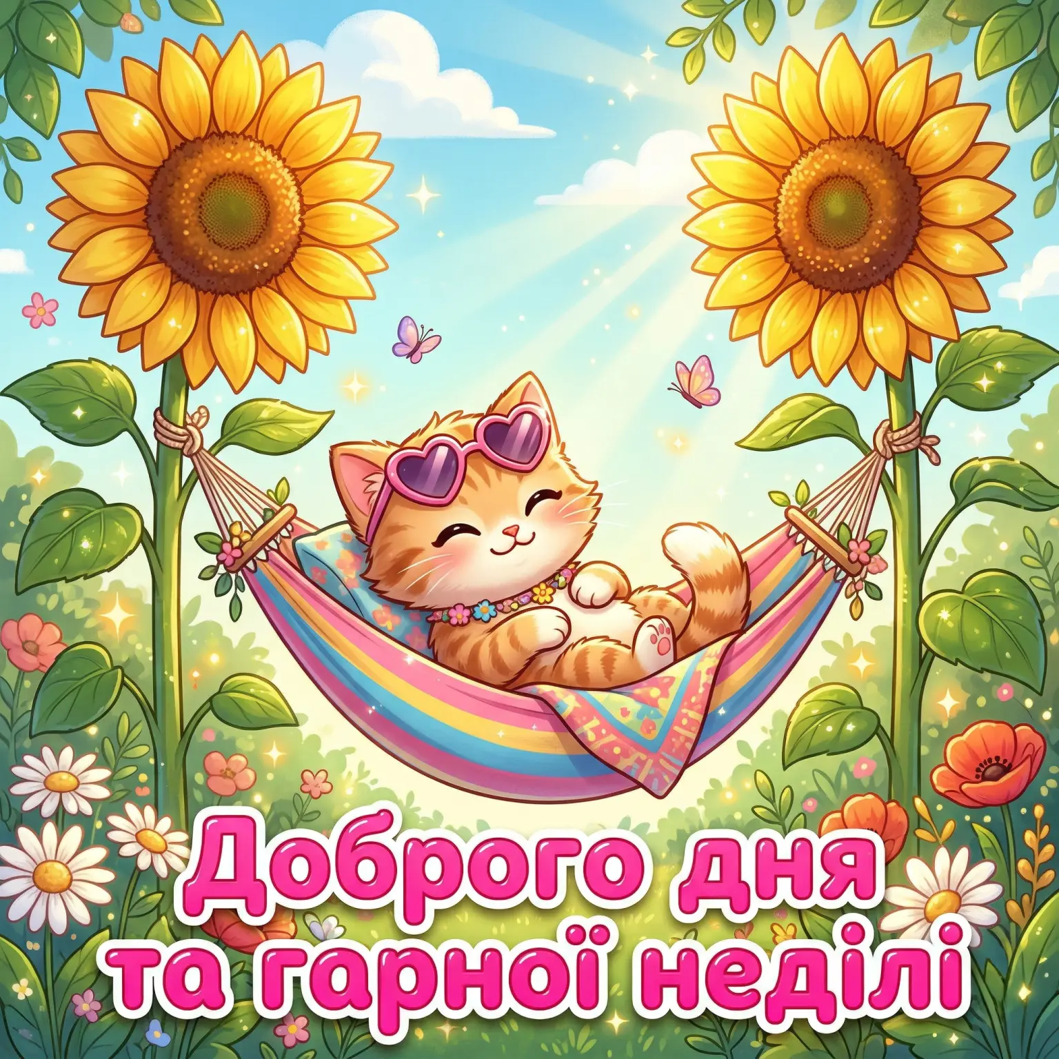 Доброго дня, гарної неділі: душевні вітання та найкращі картинки для відпочинку