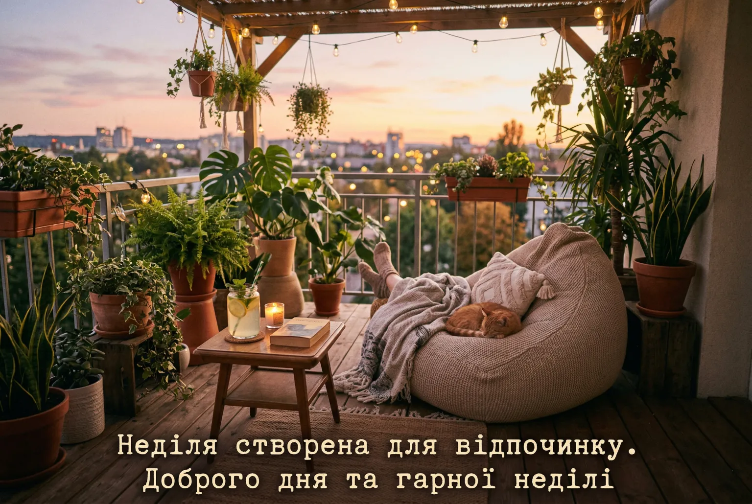 Доброго дня, гарної неділі: душевні вітання та найкращі картинки для відпочинку