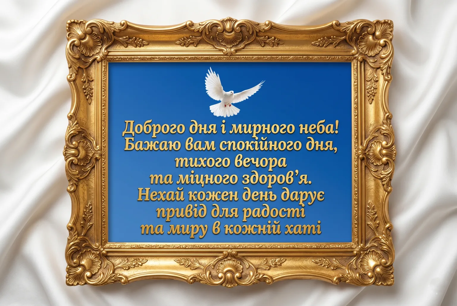 Доброго дня і мирного неба: картинки з найтеплішими побажаннями