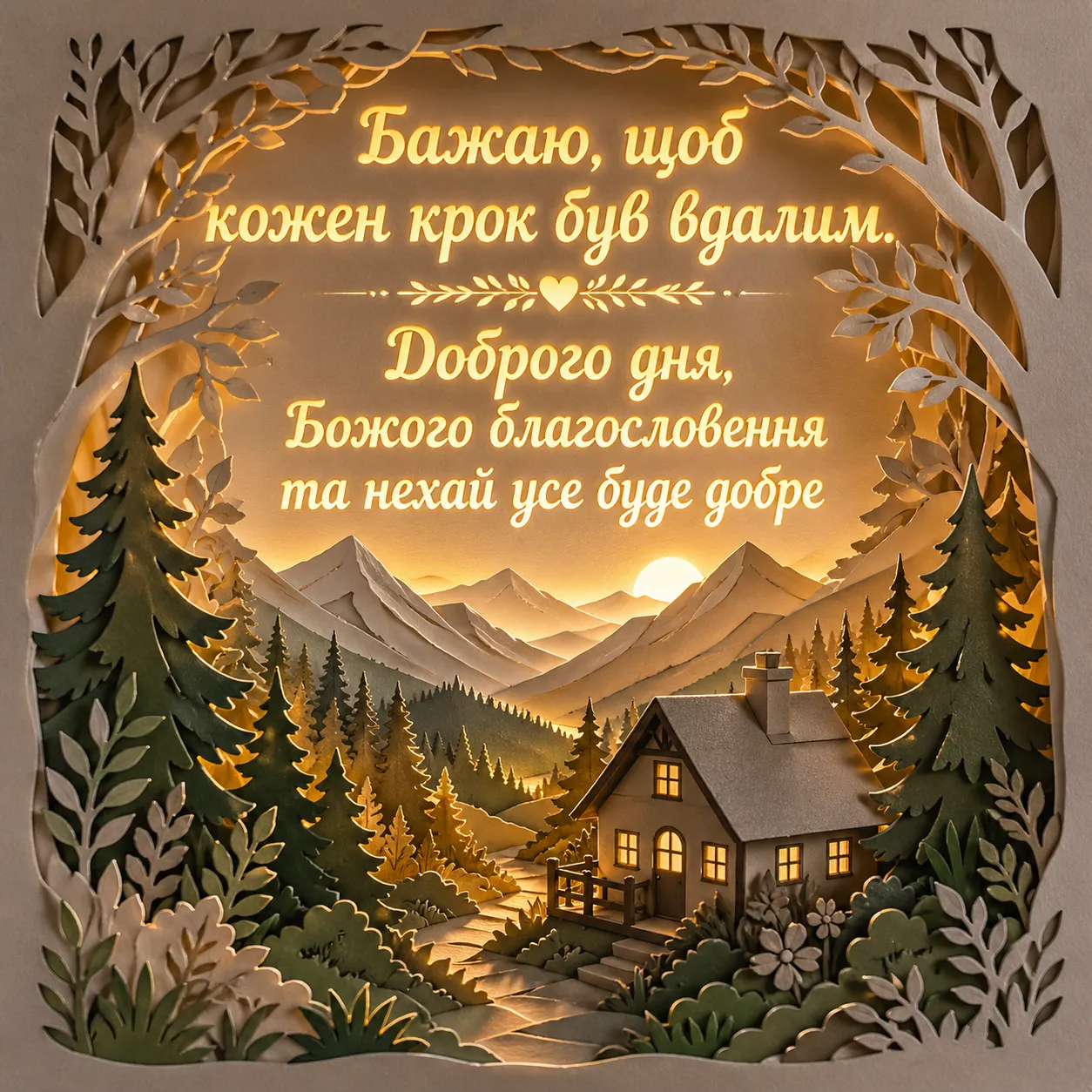Доброго дня, Божого благословення: душевні картинки та щирі побажання