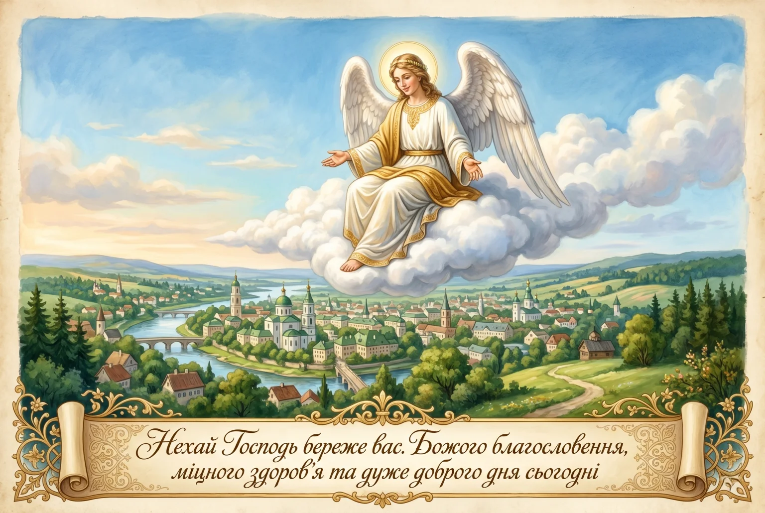 Доброго дня, Божого благословення: душевні картинки та щирі побажання