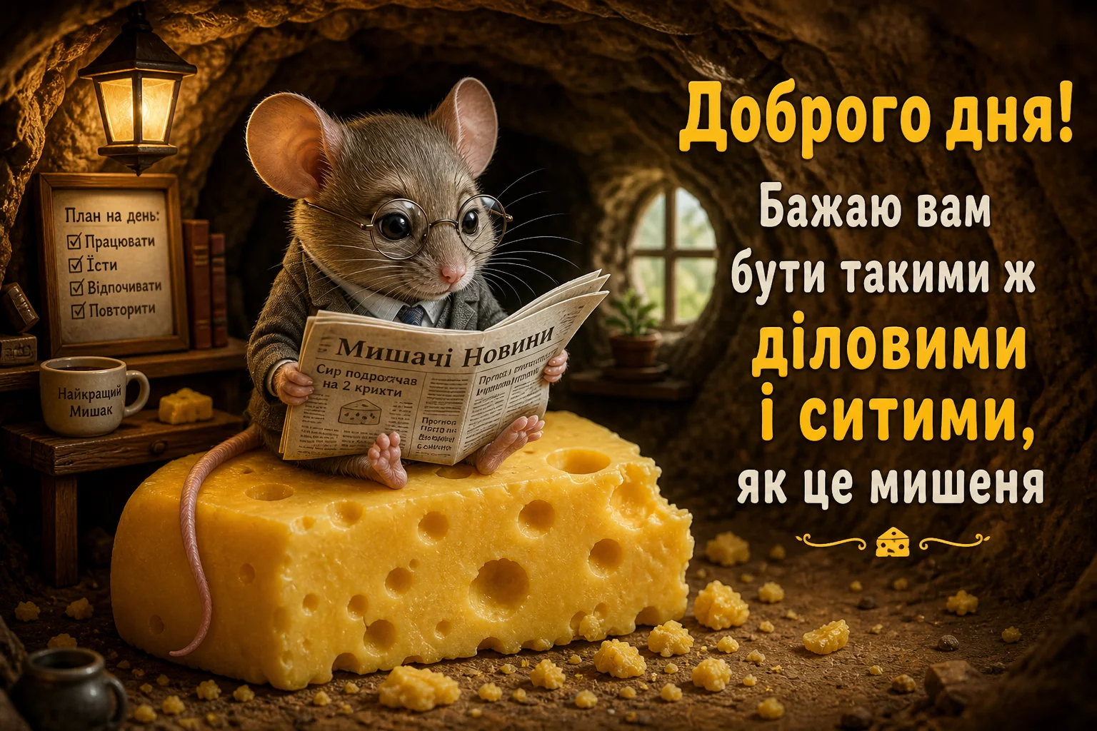 Листівки з побажанням доброго дня: натхненна добірка для душевного привітання