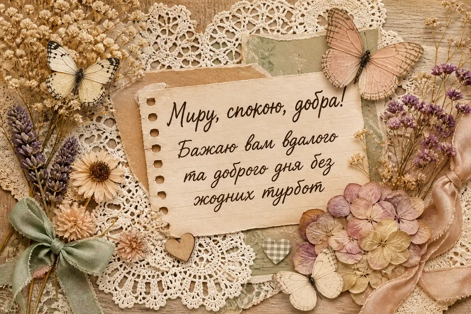 Листівки з побажанням доброго дня: натхненна добірка для душевного привітання