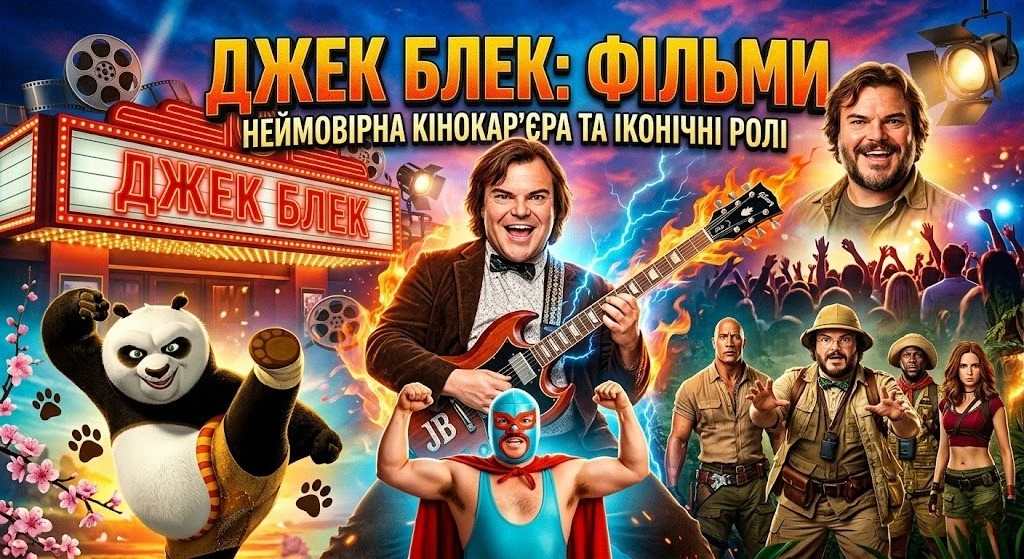 Фільми Джека Блека: повна добірка для фанатів
