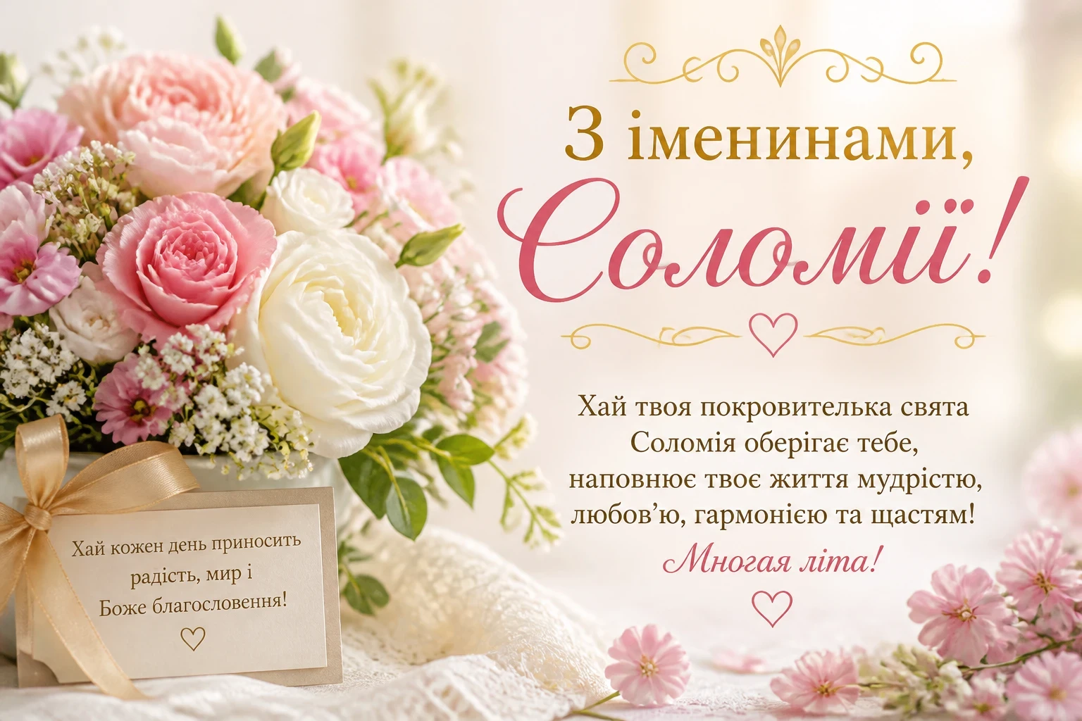 З іменинами Соломії