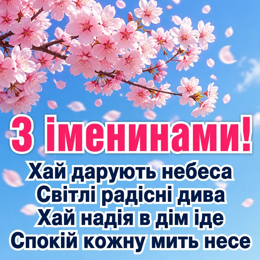 іменини любові