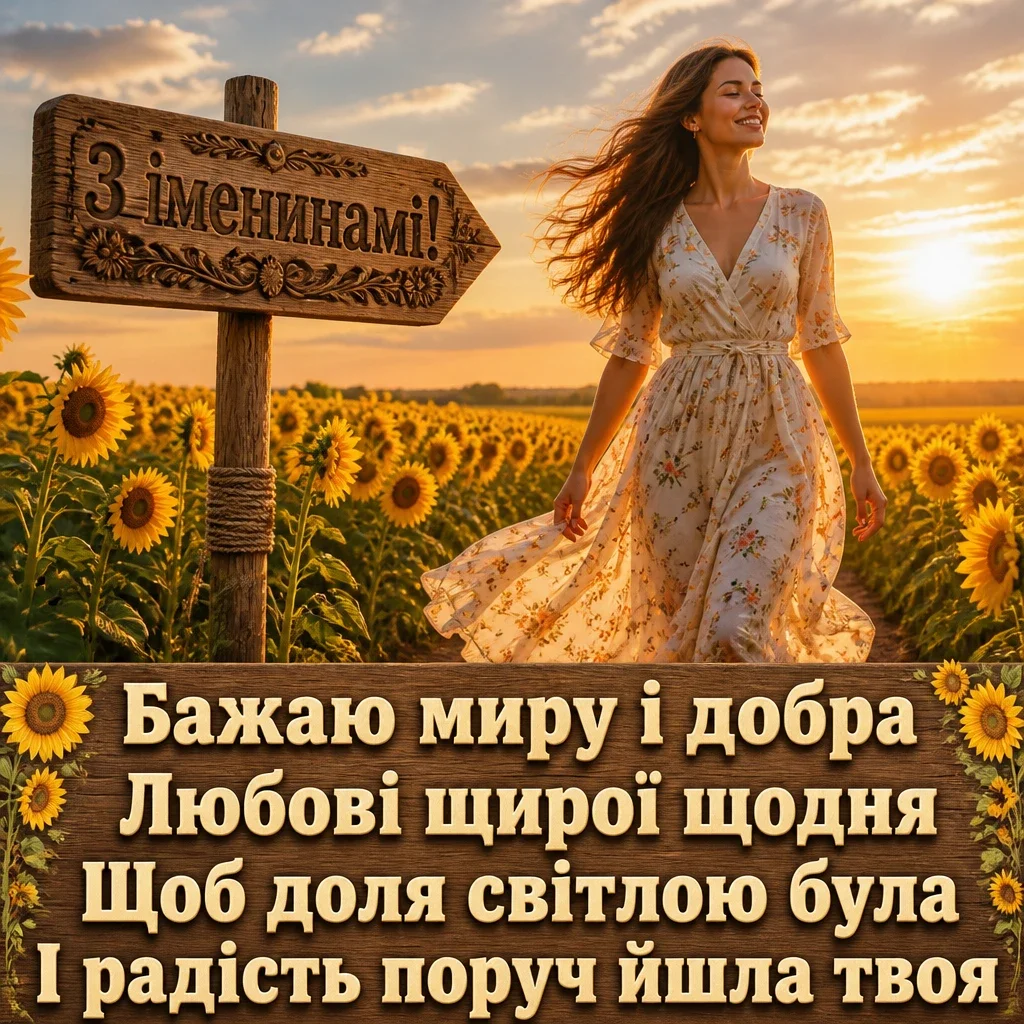 іменини любові
