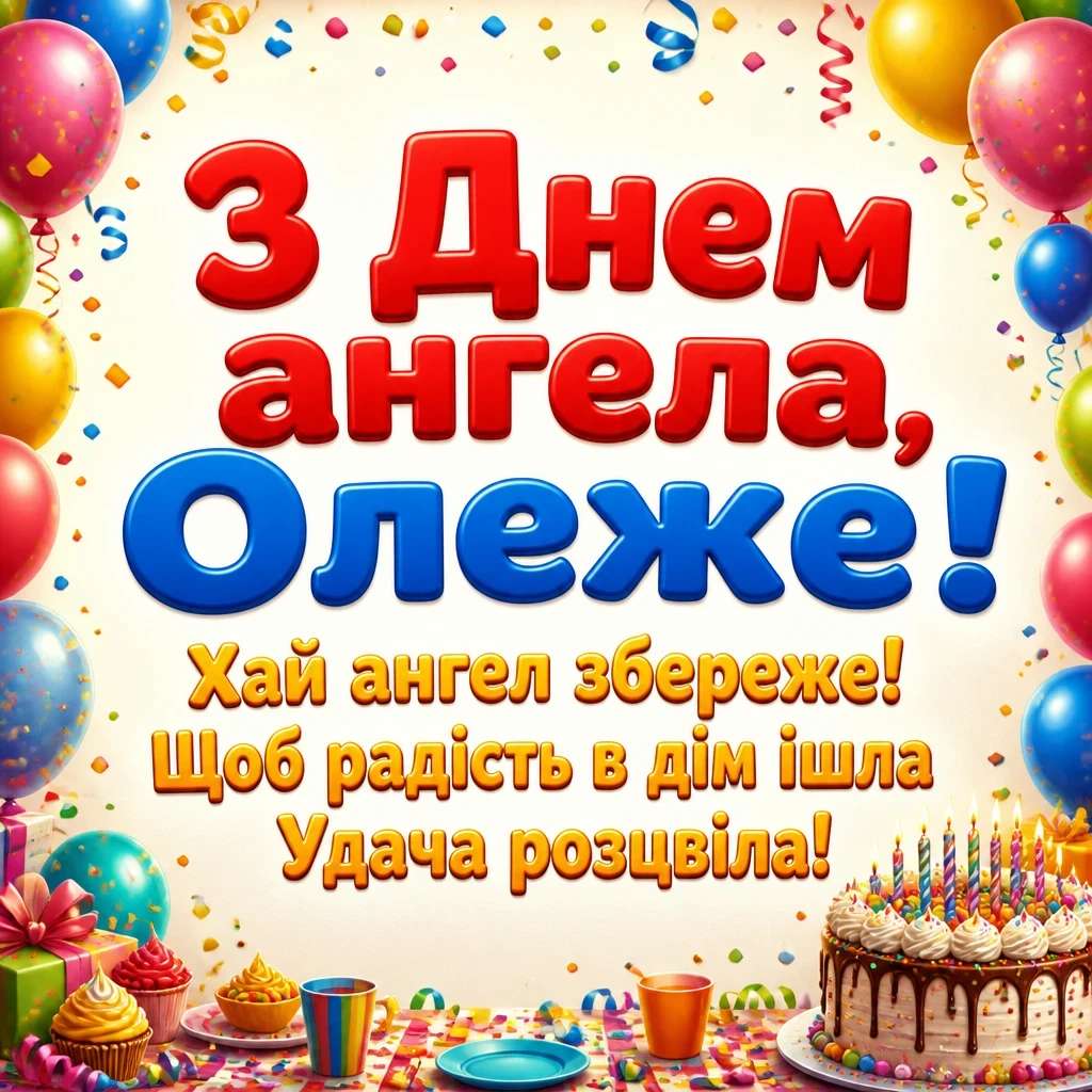 іменини олега
