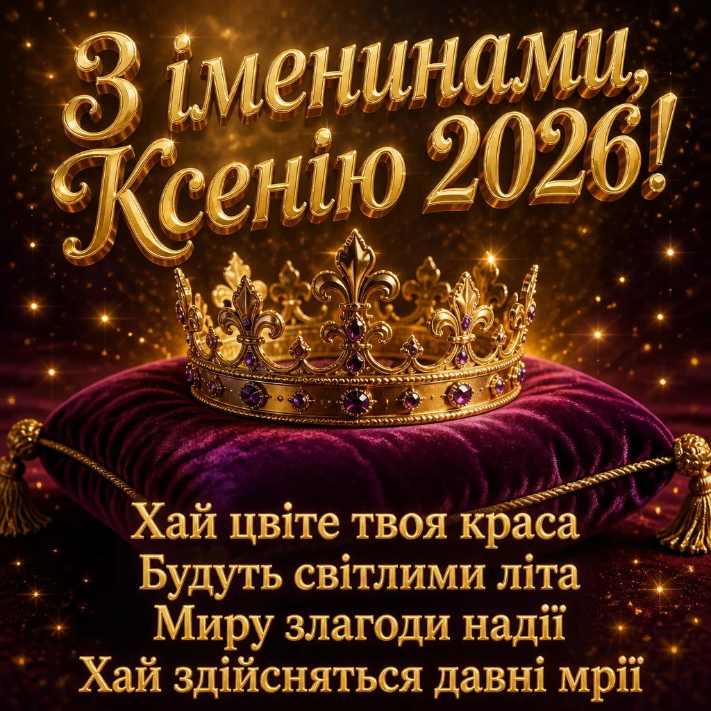 ксенії іменини 2026