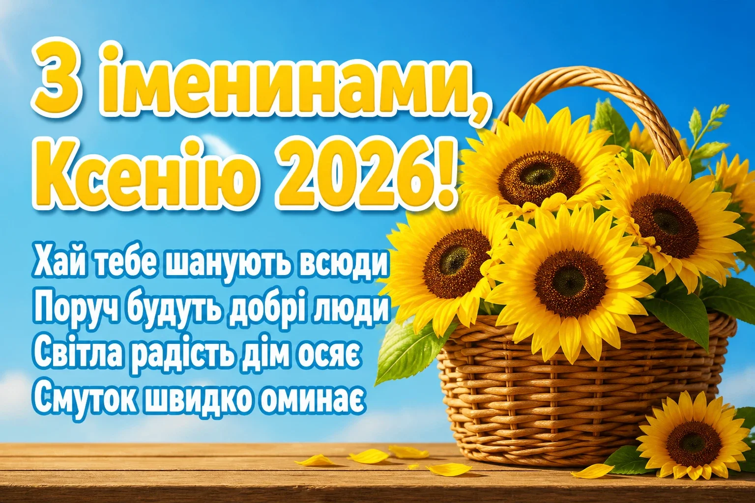 ксенії іменини 2026