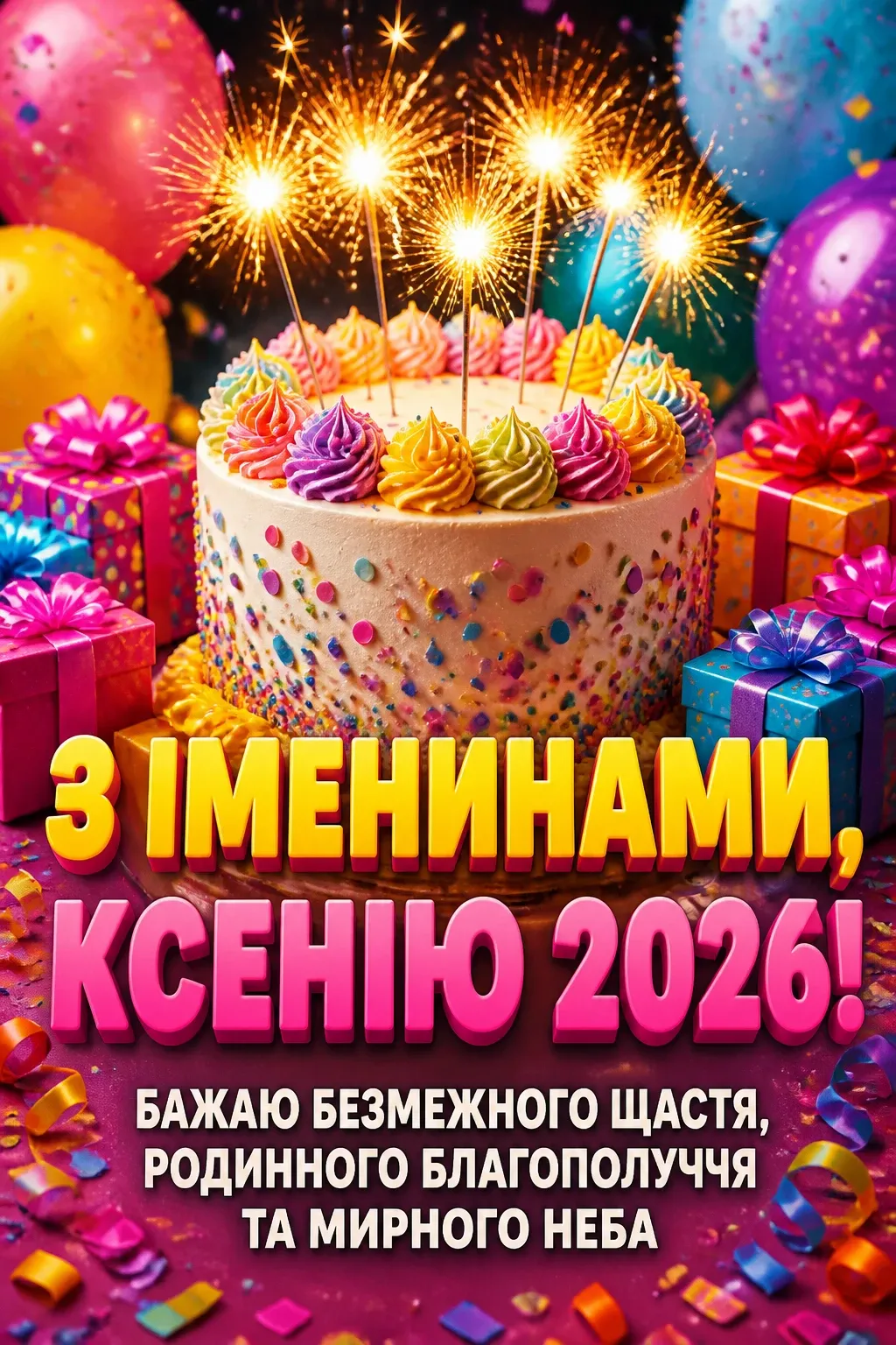 ксенії іменини 2026