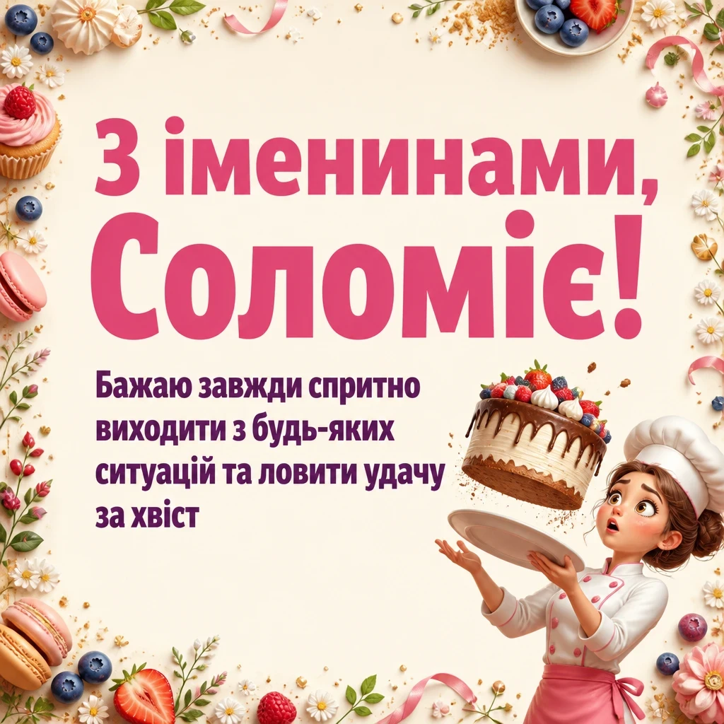 іменини соломії