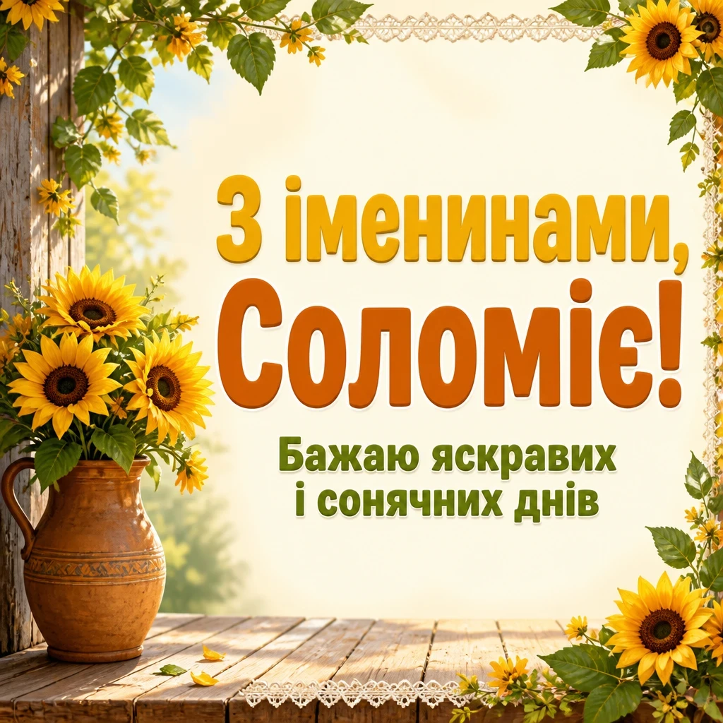 іменини соломії