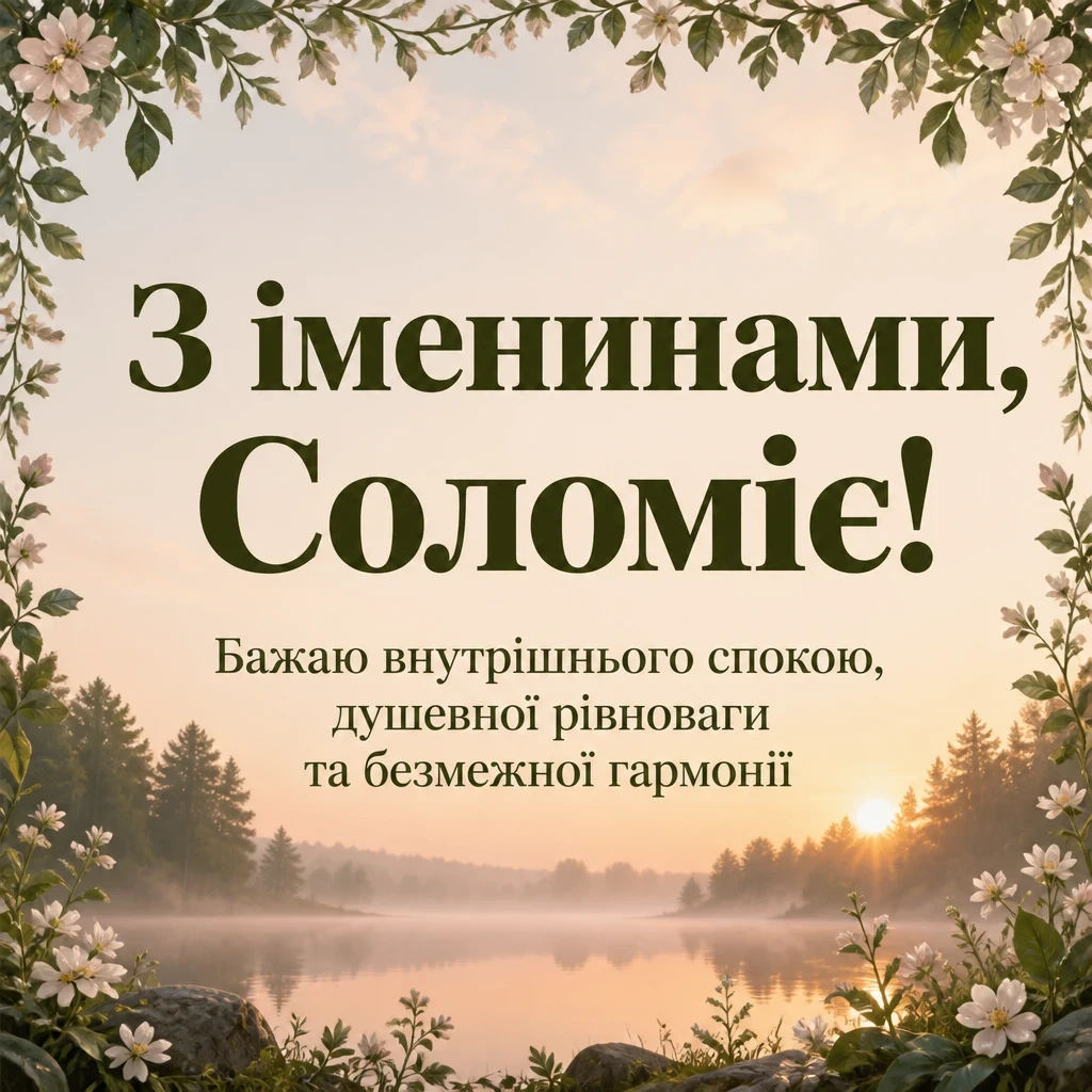 іменини соломії