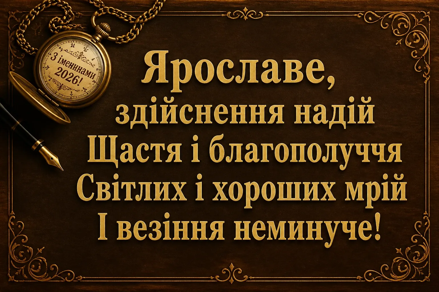 іменини ярослава 2026
