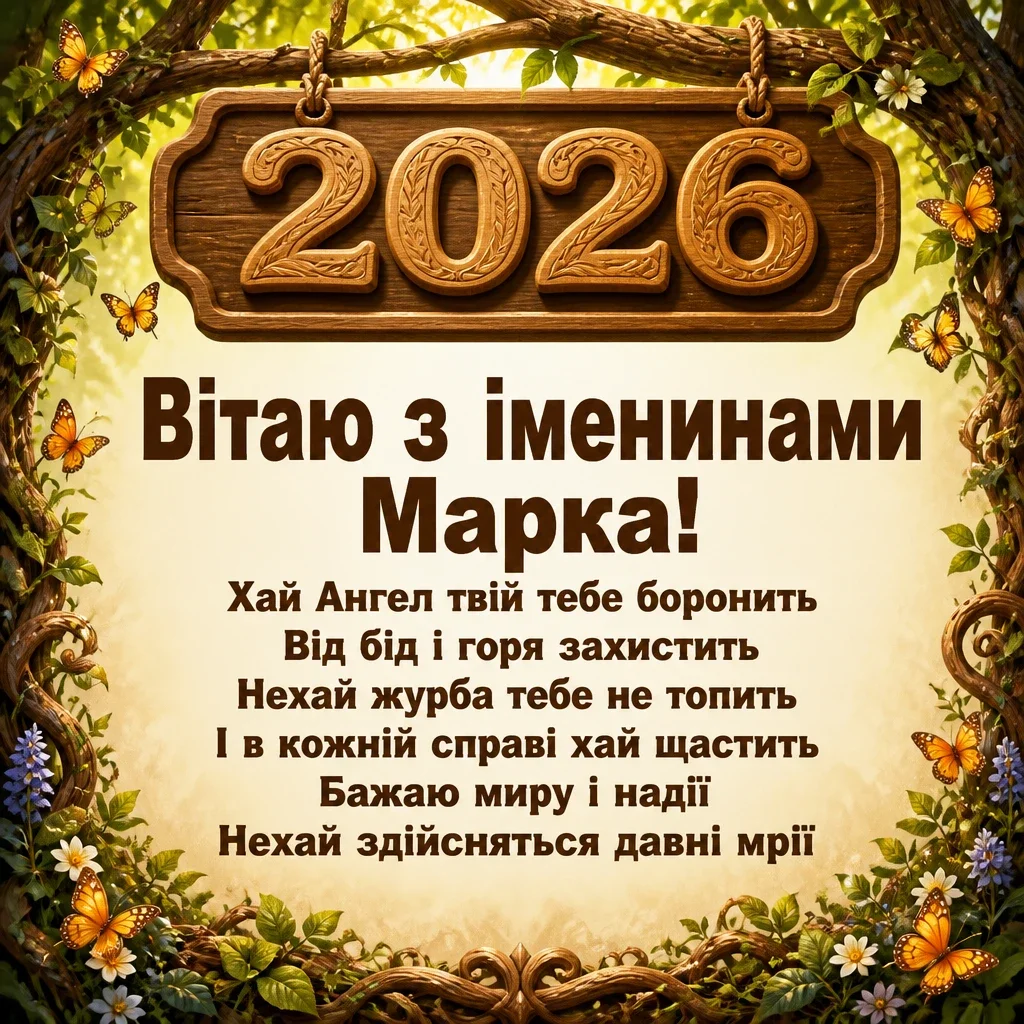 іменини марка 2026