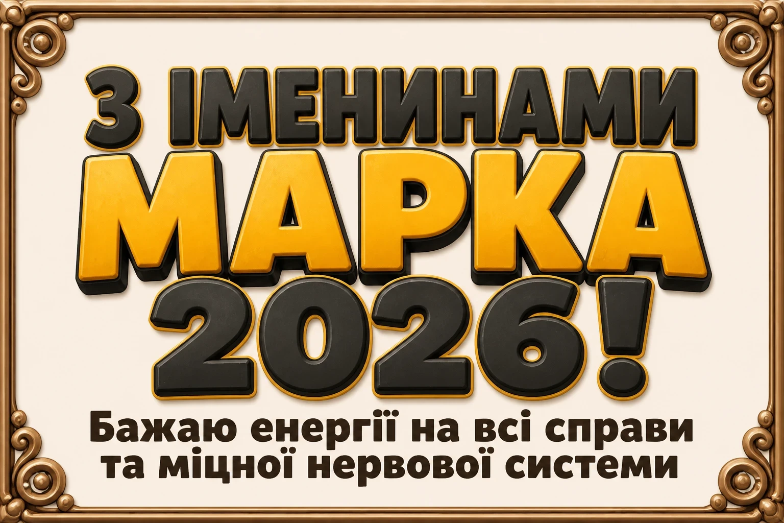 іменини марка 2026