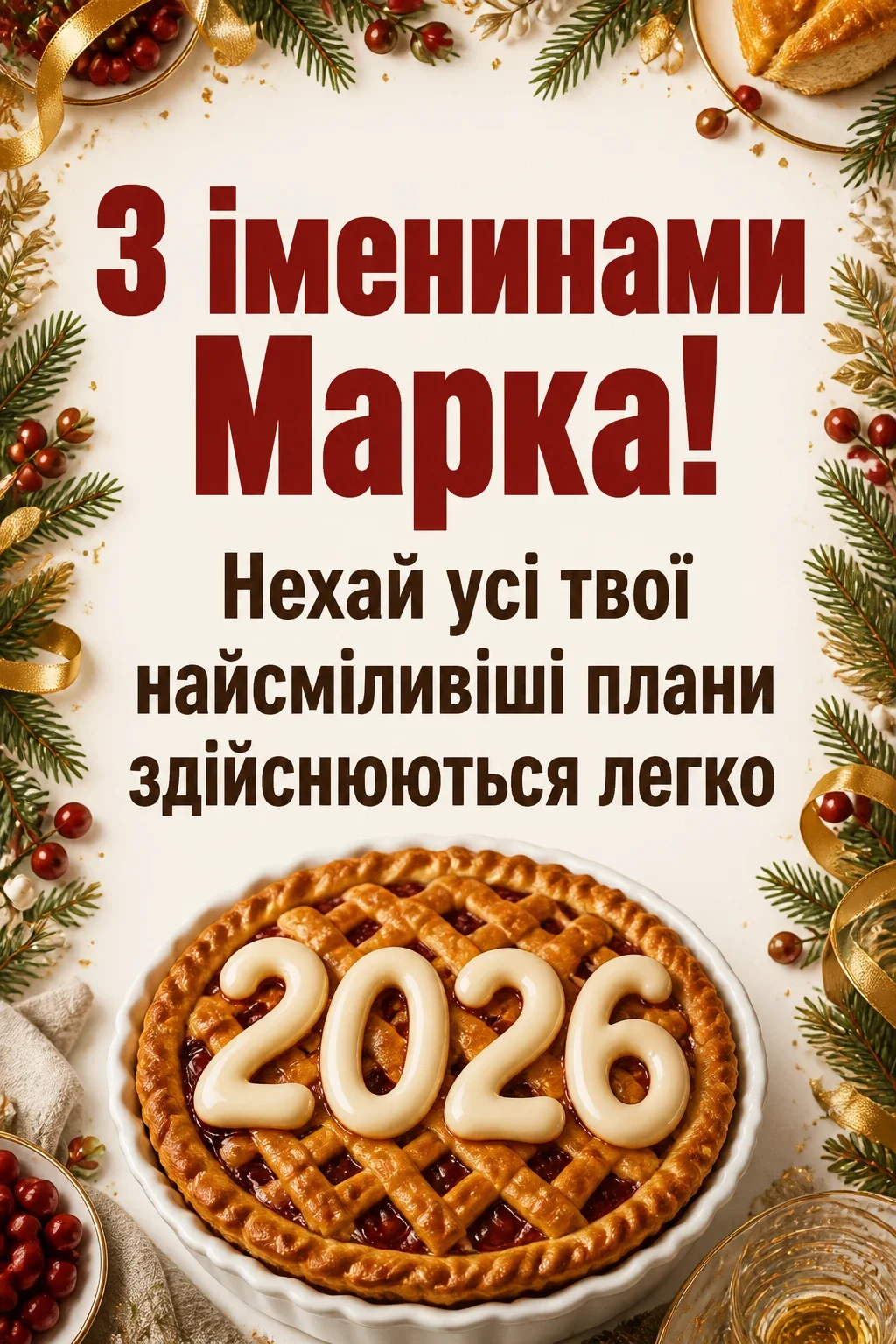 іменини марка 2026