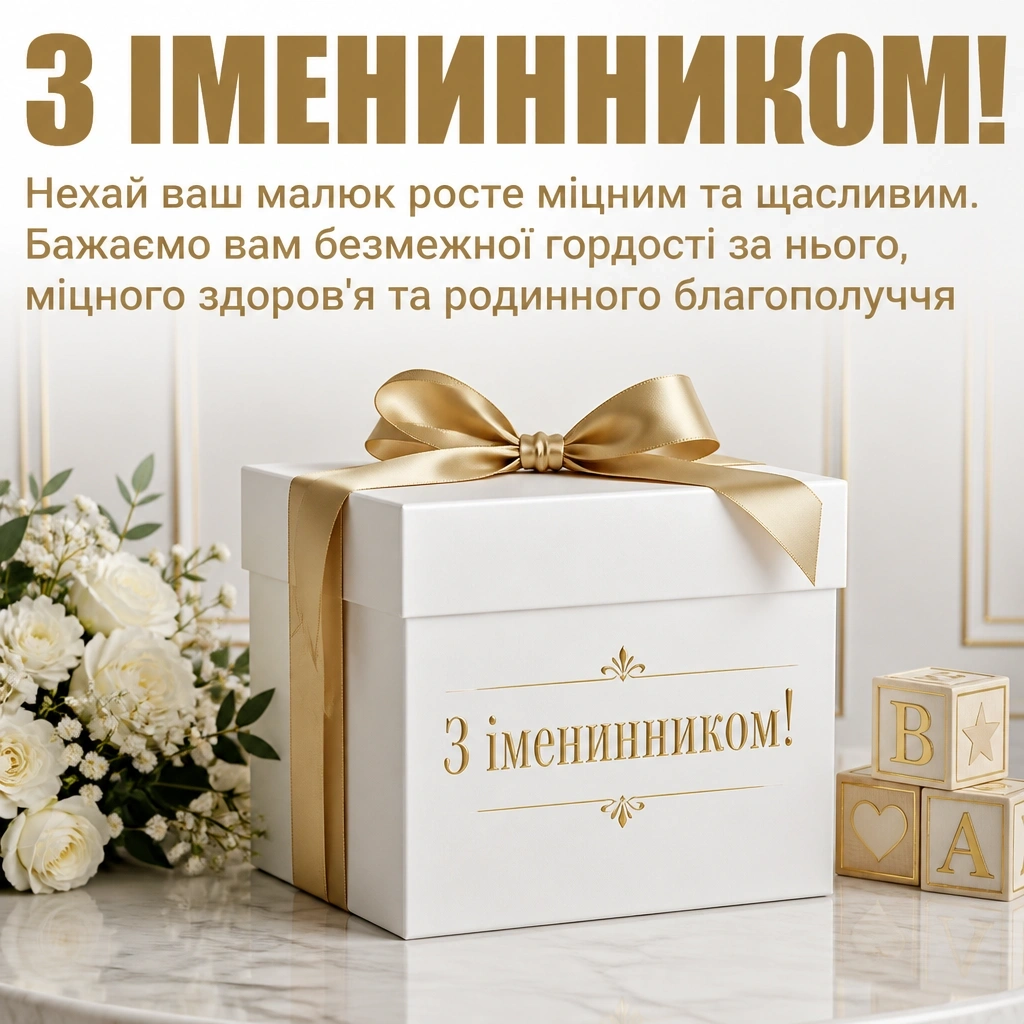 привітання батькам з іменинником