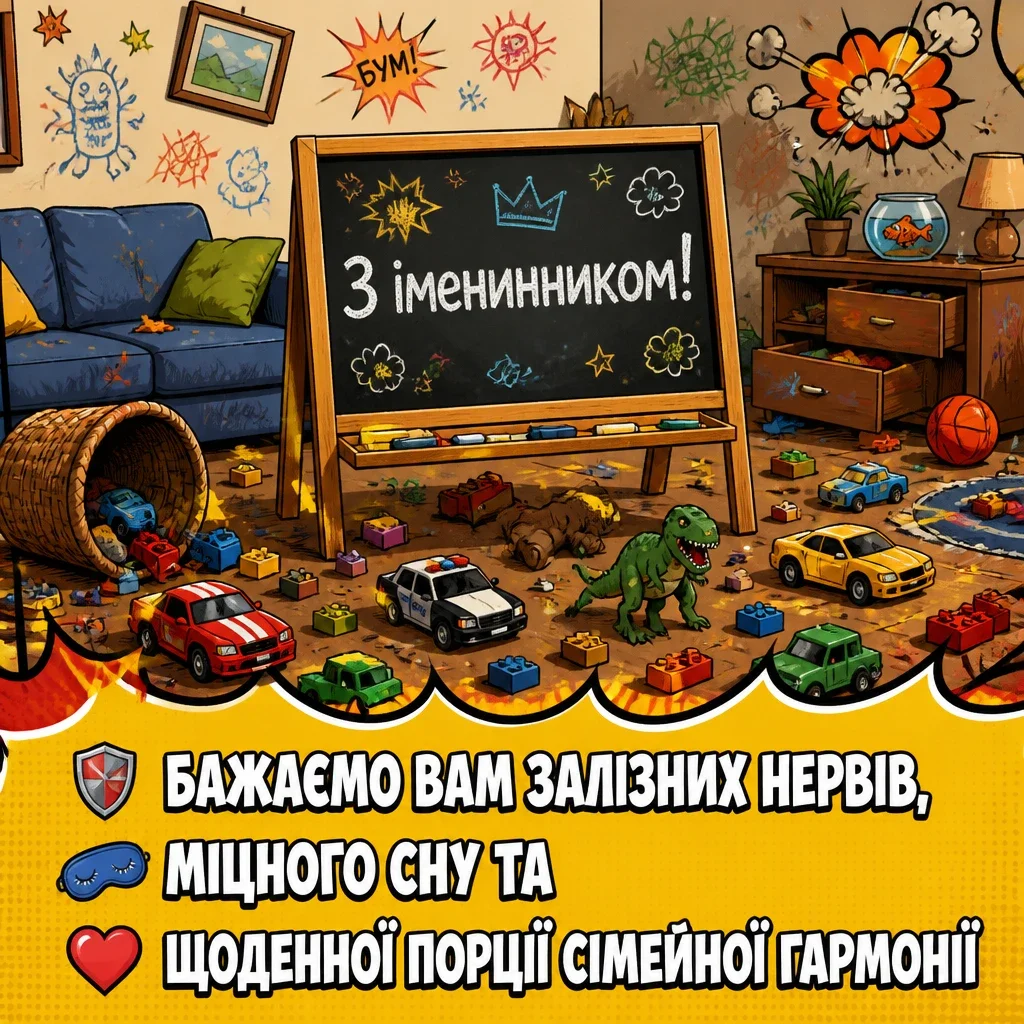 привітання батькам з іменинником