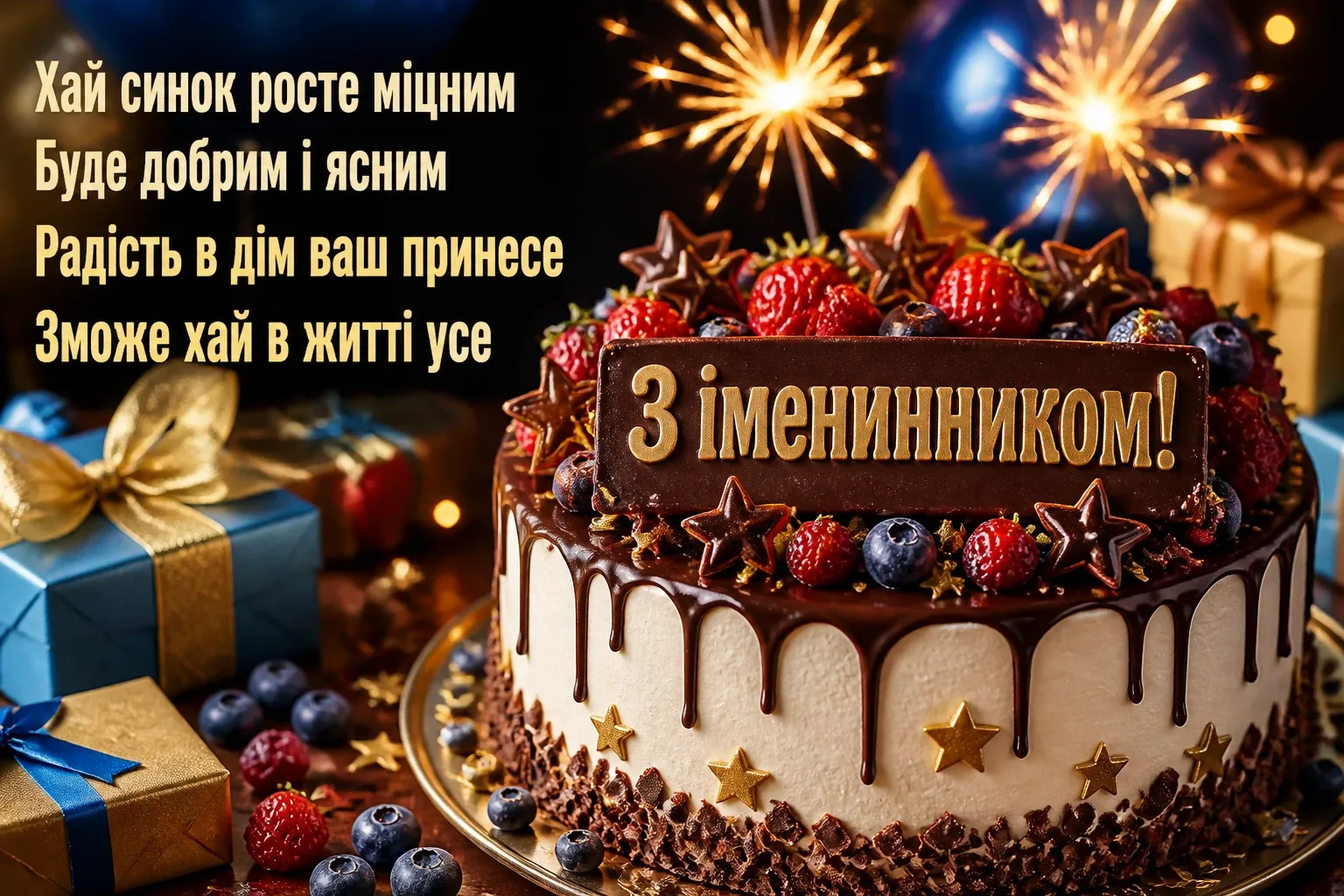 привітання батькам з іменинником